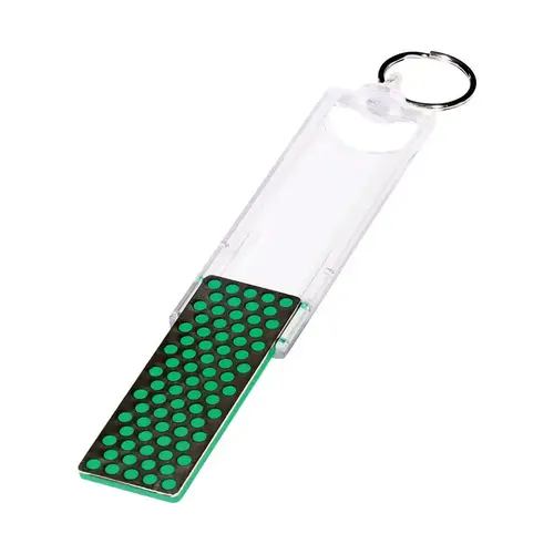 Sharpener Mini-Sharp 5-1/2" L Diamond 1,200 Grit Green Sharpener Mini-Sharp 5-1/2" L Diamond 1,200 Grit Green