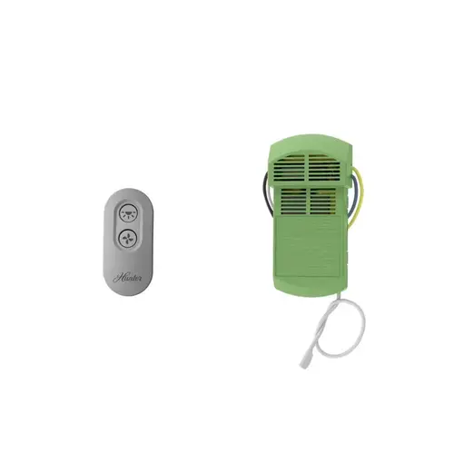 Remote Control with Receiver Gray Plastic Gray Remote Control with Receiver Gray Plastic Gray