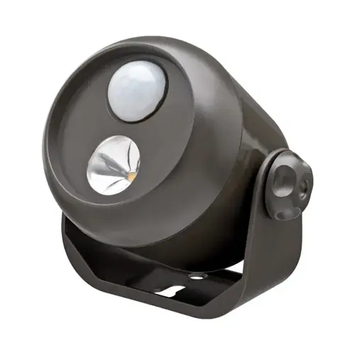 Spotlight Motion-Sensing Battery Powered LED Dark Brown Dark Brown Spotlight Motion-Sensing Battery Powered LED Dark Brown Dark Brown