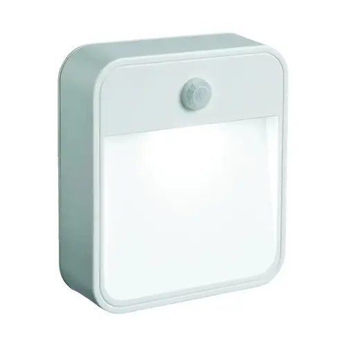 Area Light Motion-Sensing Battery Powered LED White White Area Light Motion-Sensing Battery Powered LED White White