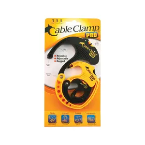 Cable Clamp CCP0197 Cable Organizer Pro Black/Yellow Plastic Black/Yellow