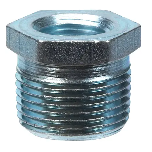 Hex Bushing oration 1/2" MPT X 1/4" D MPT Galvanized
