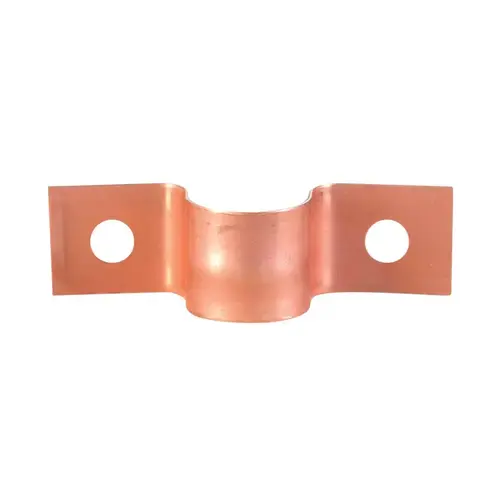 Tube Strap 3/8" Copper Plated Copper Copper Plated
