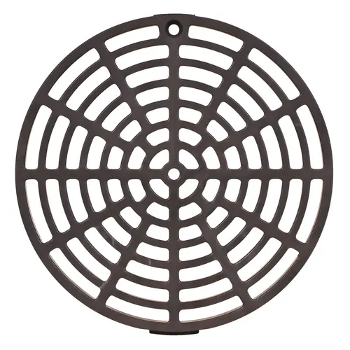 Floor Drain Strainer 6-1/8" Natural Gray Round PVC Natural Floor Drain Strainer 6-1/8" Natural Gray Round PVC Natural