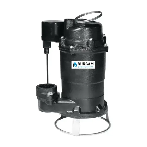 Grinding Pump 3/4 HP 1875 gph Cast Iron Vertical Float Switch Grinding Pump 3/4 HP 1875 gph Cast Iron Vertical Float Switch