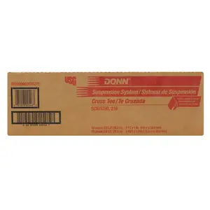 USG Donn Brand 209891-XCP60 Cross Tee SDX/SDXL216 1" L X 24" W White - pack of 60