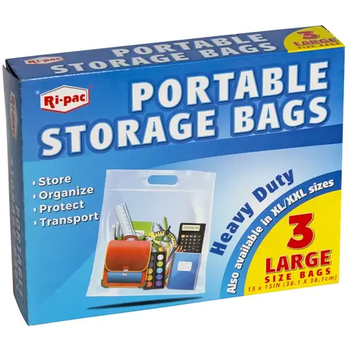 Storage Bag Clear Portable Clear