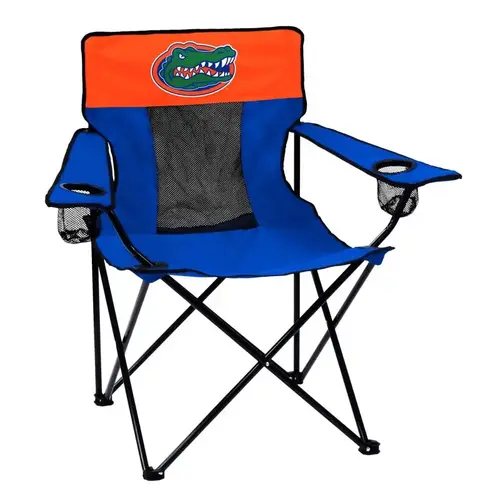 Folding Chair Elite Blue Florida Gator Folding Chair Elite Blue Florida Gator