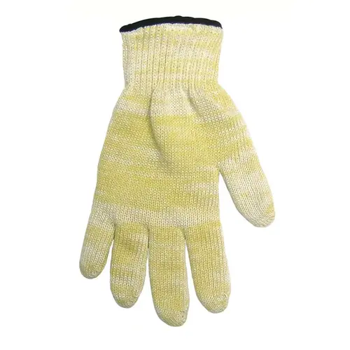 Oven Mitt Pyroguard White/Yellow Aramid Fibers White/Yellow Sand