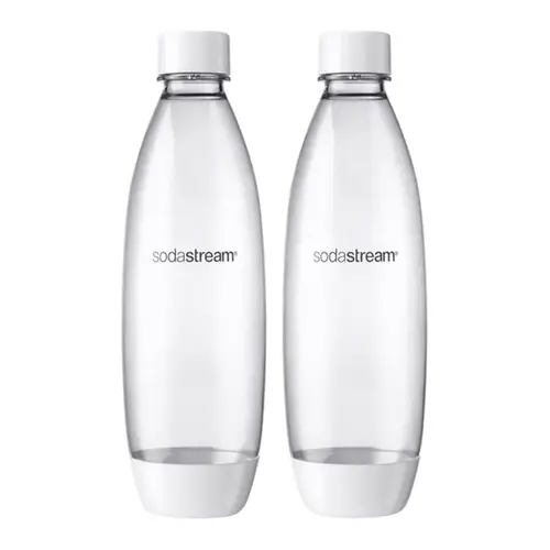 Carbonator Bottle Clear 1 L Clear Pair Carbonator Bottle Clear 1 L Clear Pair