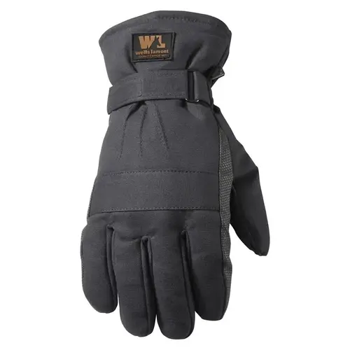 Gloves Men's Outdoor Winter Black L Black