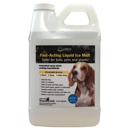 Ice Melt Entry Blended Pet Friendly Liquid 0.5 gal Ice Melt Entry Blended Pet Friendly Liquid 0.5 gal
