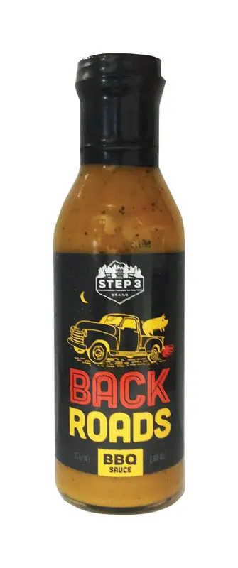 Step 3 Brand BBQ Sauce Back Roads Mustard 13 oz - pack of 12 S3BR-13-XCP12 Step 3 Brand BBQ Sauce Back Roads Mustard 13 oz - pack of 12 S3BR-13-XCP12