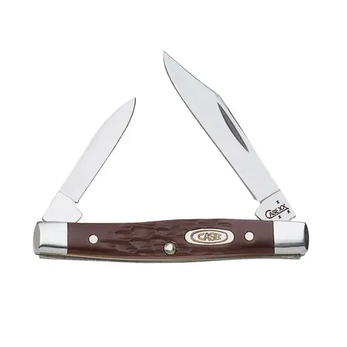 Pocket Knife Working Small Pen Brown Stainless Steel 2.63"