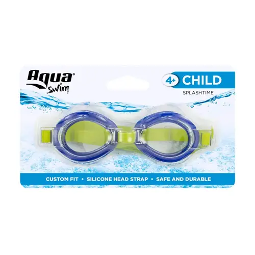 Goggles Assorted PVC Junior Swim Assorted
