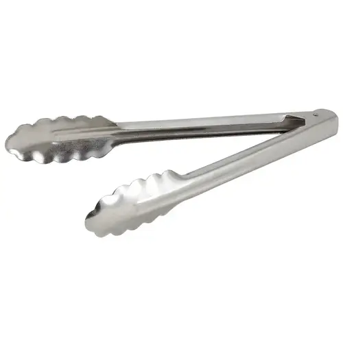 UTILITY TONG 9 INCH STAINLESS STEEL HEAVYWEIGHT
