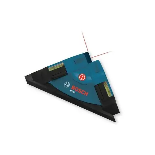 Square Laser Level, 30 ft, +/-1/2 in Accuracy, 2-Beam Square Laser Level, 30 ft, +/-1/2 in Accuracy, 2-Beam