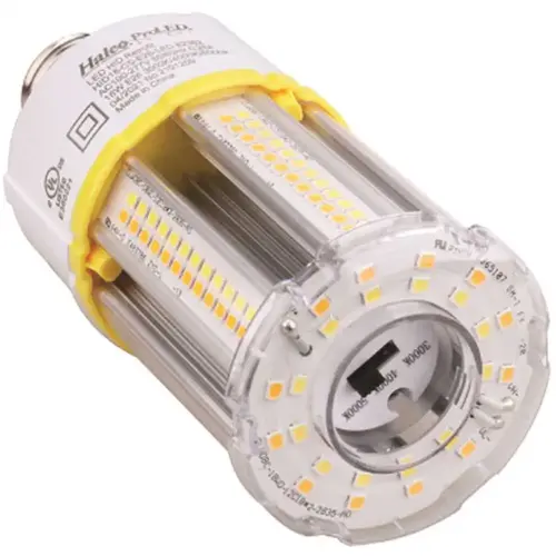 70-Watt Equivalent 12-Watt Corn Cob ED17 HID LED High Bay Bypass Light Bulb Med 120-277-Volt Selectable 300040005000K 70-Watt Equivalent 12-Watt Corn Cob ED17 HID LED High Bay Bypass Light Bulb Med 120-277-Volt Selectable 300040005000K