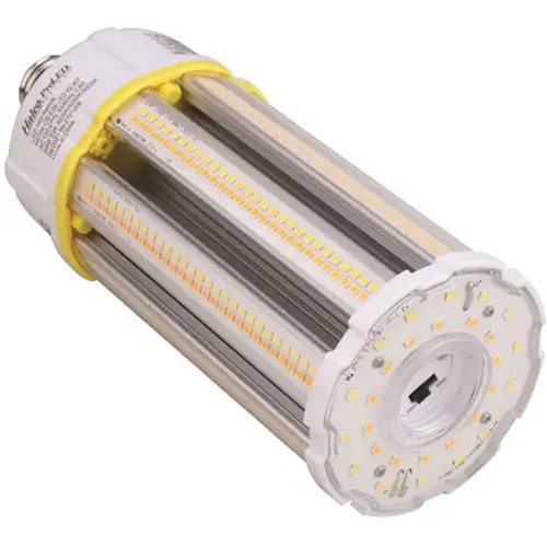 250-Watt Equivalent 54-Watt Corn Cob ED28 HID LED High Bay Bypass Light Bulb Med 120-277-Volt Selectable 300040005000K 250-Watt Equivalent 54-Watt Corn Cob ED28 HID LED High Bay Bypass Light Bulb Med 120-277-Volt Selectable 300040005000K