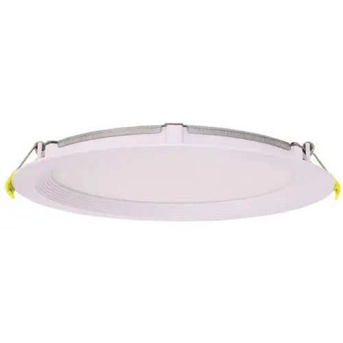 8 in. Selectable CCT Ultra-Slim Direct Fit Canless Integrated LED Recessed Light Trim for Shallow Ceiling Round Wet Loc White 8 in. Selectable CCT Ultra-Slim Direct Fit Canless Integrated LED Recessed Light Trim for Shallow Ceiling Round Wet Loc White
