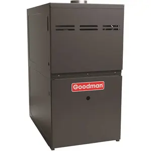 Goodman Manufacturing GM9S800603AN 80% AFUE GM9S80 Gas Furnace Nine Speed ECM, Single Stage, Upflow/Horizontal, 60000 Btu BTUH/H