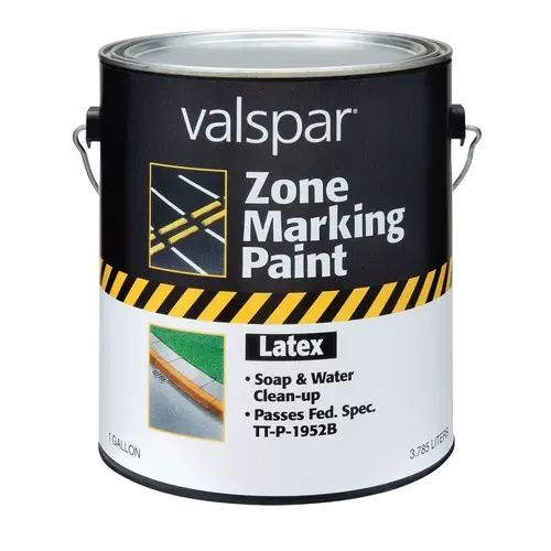 024.0000.007 Zone Marking Paint, Flat, White, 1 gal, Pail - pack of 4 024.0000.007 Zone Marking Paint, Flat, White, 1 gal, Pail - pack of 4