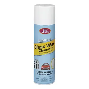 Gel-Gloss NS-019 Glass Cleaner NoStreek No Scent 19 oz Spray