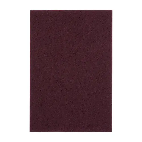 Bear-Tex Hand Pad, General Purpose Plus, Aluminum Oxide, Maroon Bear-Tex Hand Pad, General Purpose Plus, Aluminum Oxide, Maroon