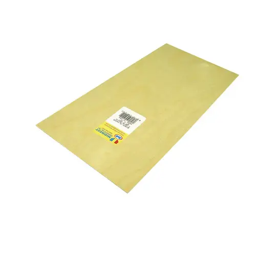 Craft Plywood, 1/24 x 6 x 12 In.