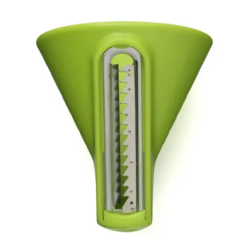 Spiralizer Cutter Chef'n Vibe Green Plastic Green - pack of 4 Spiralizer Cutter Chef'n Vibe Green Plastic Green - pack of 4