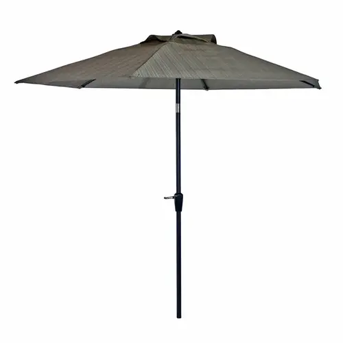 Umbrella Rochdale 9 ft. Tiltable Brown Patio Umbrella Rochdale 9 ft. Tiltable Brown Patio