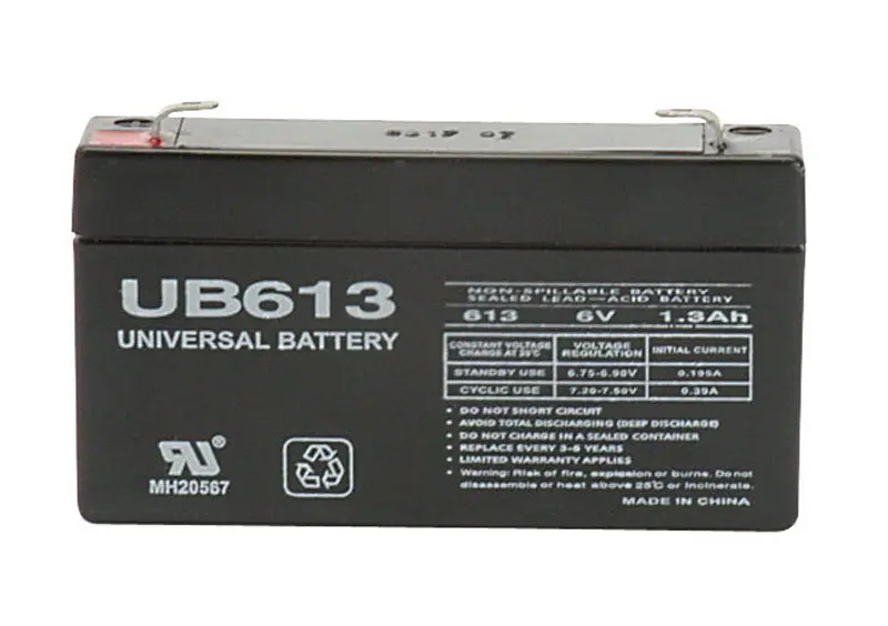 UPG Lead Acid Battery UB613 1.3 Ah 86009