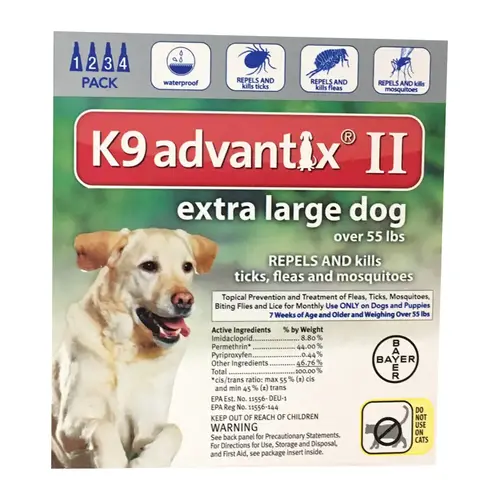 Flea Drops K9 Advantix II Liquid Dog 0.54 oz
