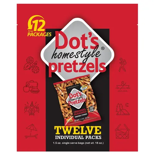 Pretzels Homestyle Original 1.5 oz Bagged Pretzels Homestyle Original 1.5 oz Bagged