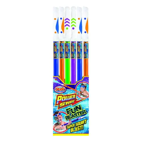 Water Blaster Kool'N Fun Plastic Assorted 1 pc Assorted - pack of 24 Water Blaster Kool'N Fun Plastic Assorted 1 pc Assorted - pack of 24