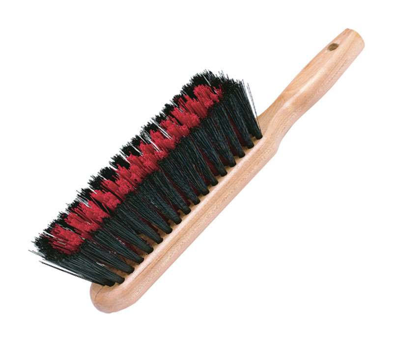 Harper 471 Counter Brush 8" W Hard Bristle 14" Wood Handle