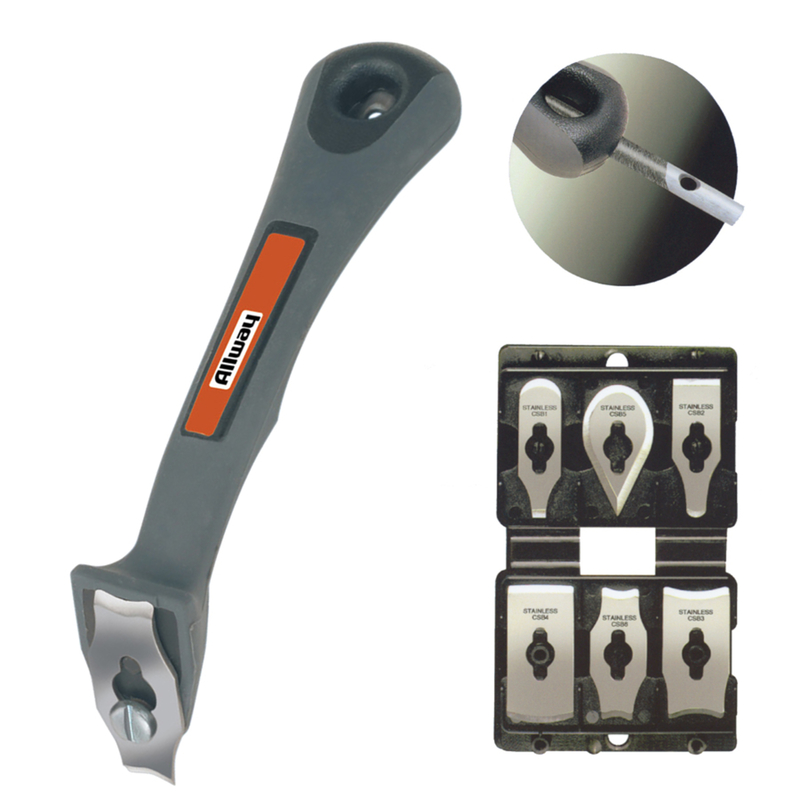 Allway CS6 Allway Soft Grip Contour Scraper Set w/6 Blades