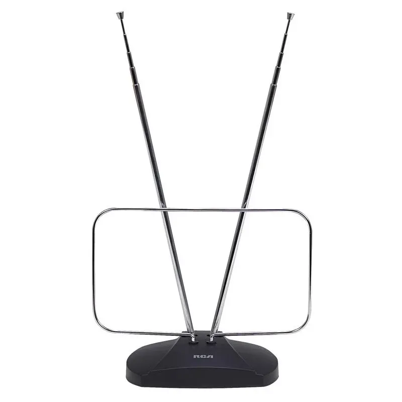 RCA Adjustable Black 5.1 In. Indoor Antenna ANT111E RCA Adjustable Black 5.1 In. Indoor Antenna ANT111E