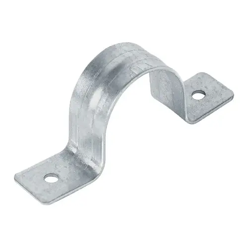 Pipe Strap 1-1/2" Galvanized Carbon Steel Galvanized