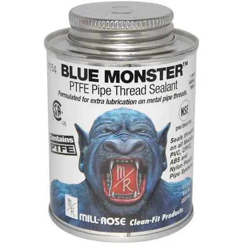 Pipe Thread Sealant Blue Monster White 4 oz White Pipe Thread Sealant Blue Monster White 4 oz White