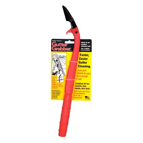 Gutter Cleaning Scraper 17" L Red/Black Polypropylene Red/Black