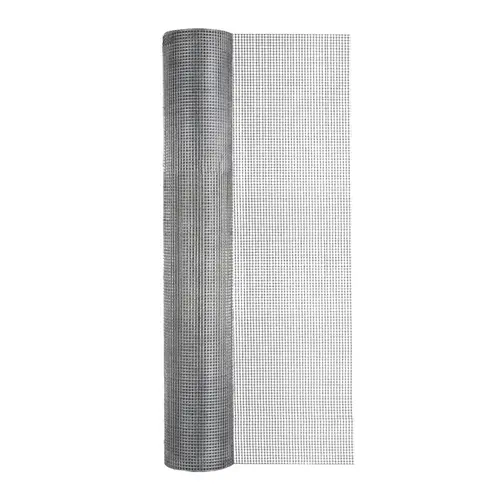 Hardware Cloth 36" H X 50 ft. L Galvanized Steel 1/4" Silver Hardware Cloth 36" H X 50 ft. L Galvanized Steel 1/4" Silver