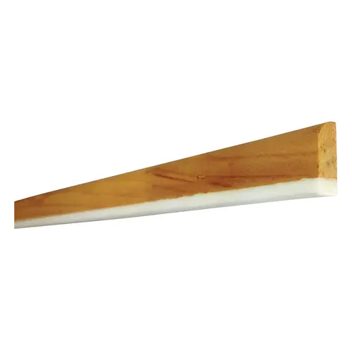 Weather Stripping Brown Wood/Foam For Door 7 ft. L X 3/4" Brown