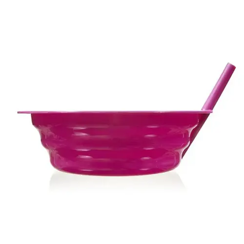 Sip-A-Bowl 22 oz Assorted Polypropylene Bowl 6.5" D Assorted - pack of 36 Sip-A-Bowl 22 oz Assorted Polypropylene Bowl 6.5" D Assorted - pack of 36