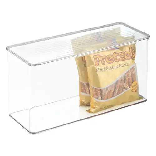 Storage Box 7" H X 13.3" W Stackable Clear