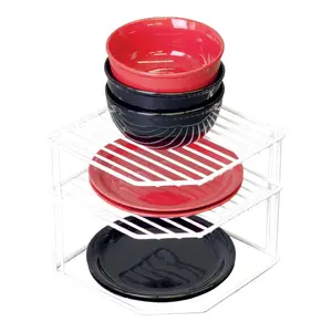 Grayline 40316 Corner Shelf 8-1/2" H X 9-1/4" W X 10-7/8" L White White