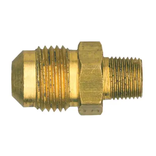 3/8 In. Flare M x 1/8 In. MNPT #57 Brass Orifice for Outdoor Fryer Gold 3/8 In. Flare M x 1/8 In. MNPT #57 Brass Orifice for Outdoor Fryer Gold