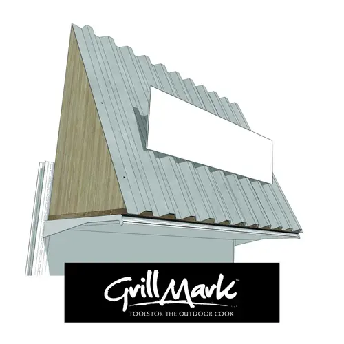 Canopy Topper 38" H X 16" W X 3" L Assorted Grillmark Plastic Assorted Canopy Topper 38" H X 16" W X 3" L Assorted Grillmark Plastic Assorted