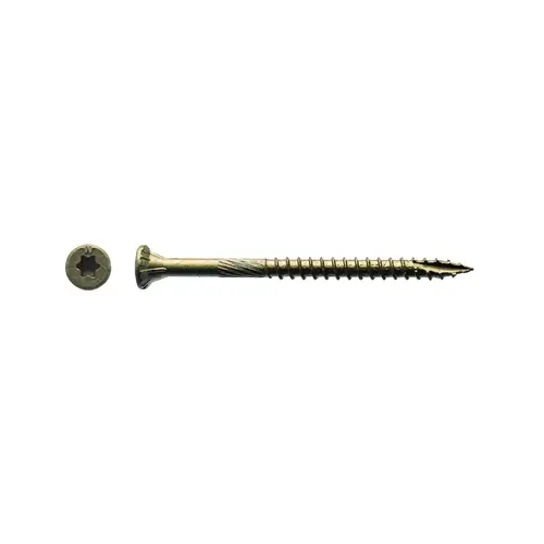 Wood Screws No. 9 S X 2-1/2" L Star Bronze 5 lb Bronze