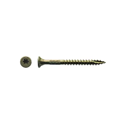 Wood Screws No. 9 S X 2" L Star Bronze 1 lb Bronze